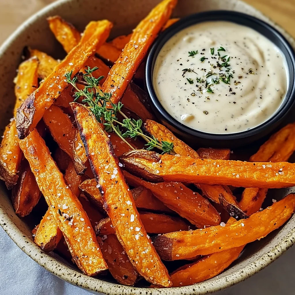 Frites légères et croustillantes