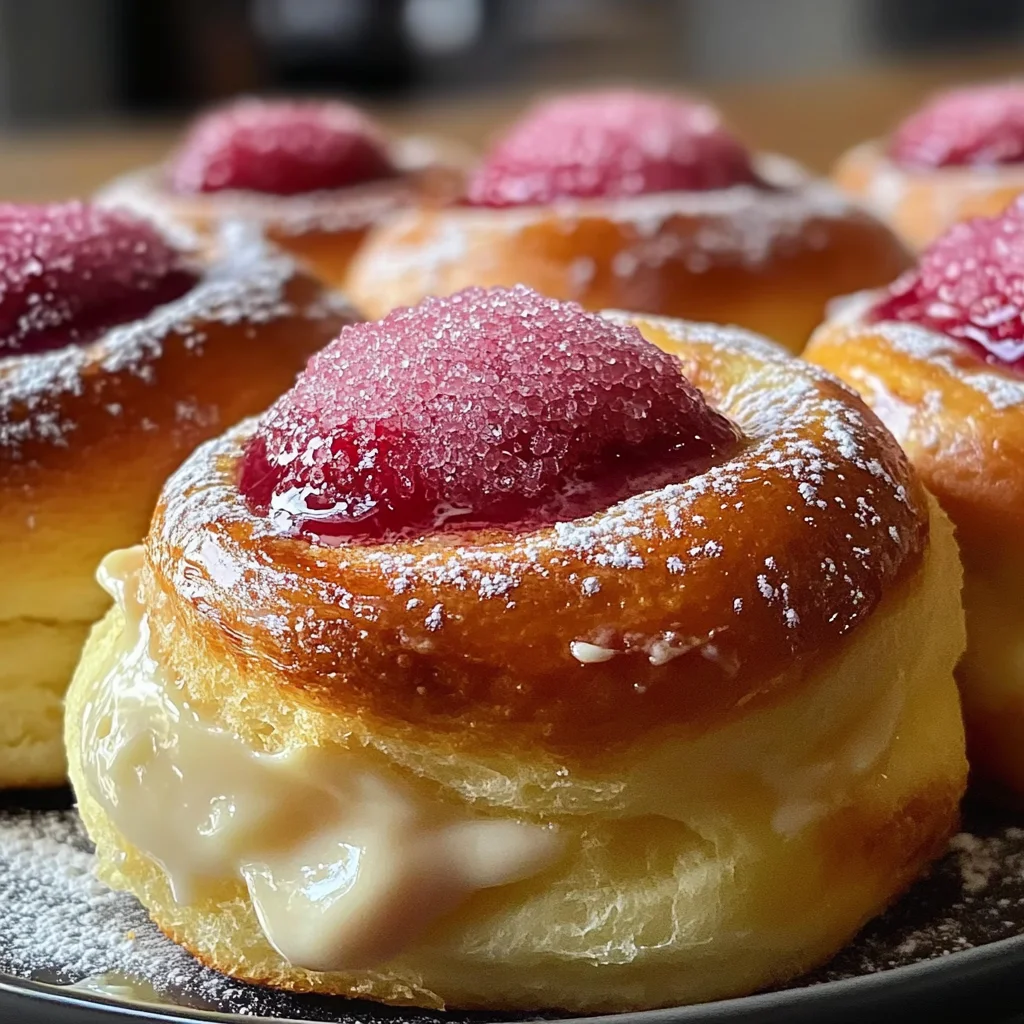 Petits pains à la cardamome et vanille