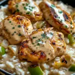 Plat de poulet réconfortant et savoureux