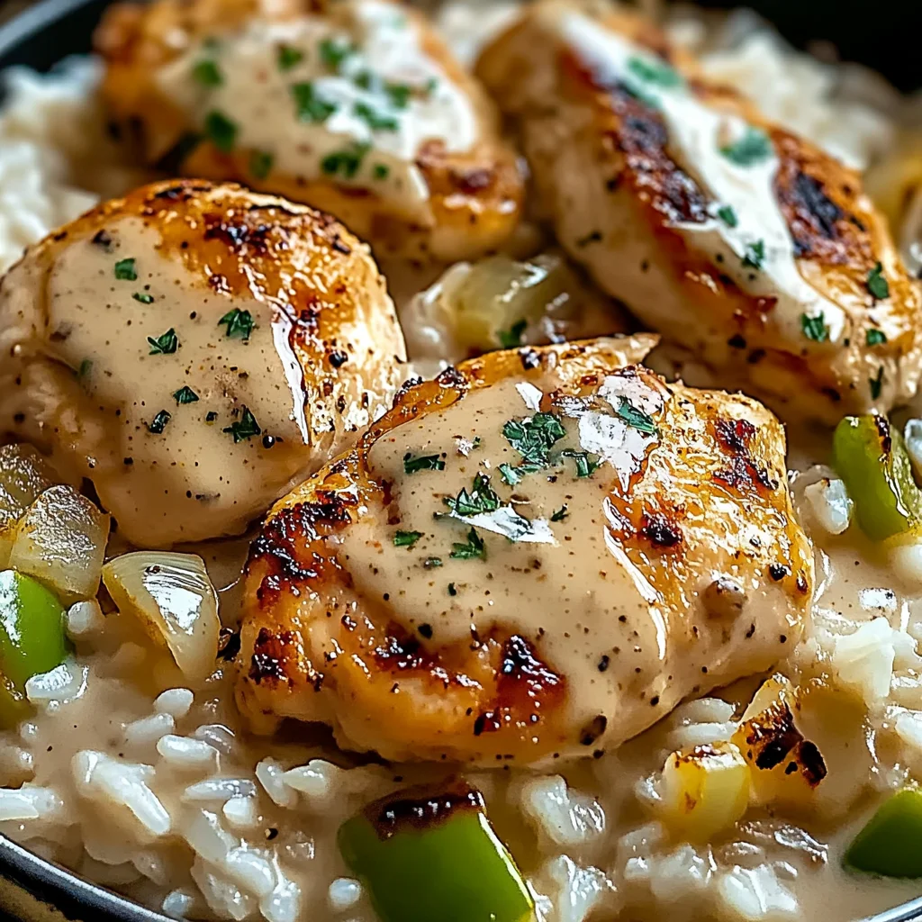 Plat de poulet réconfortant et savoureux