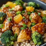 Poêlée de Poulet à l'Orange Croustillante