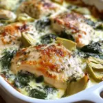 Poulet crémeux aux légumes