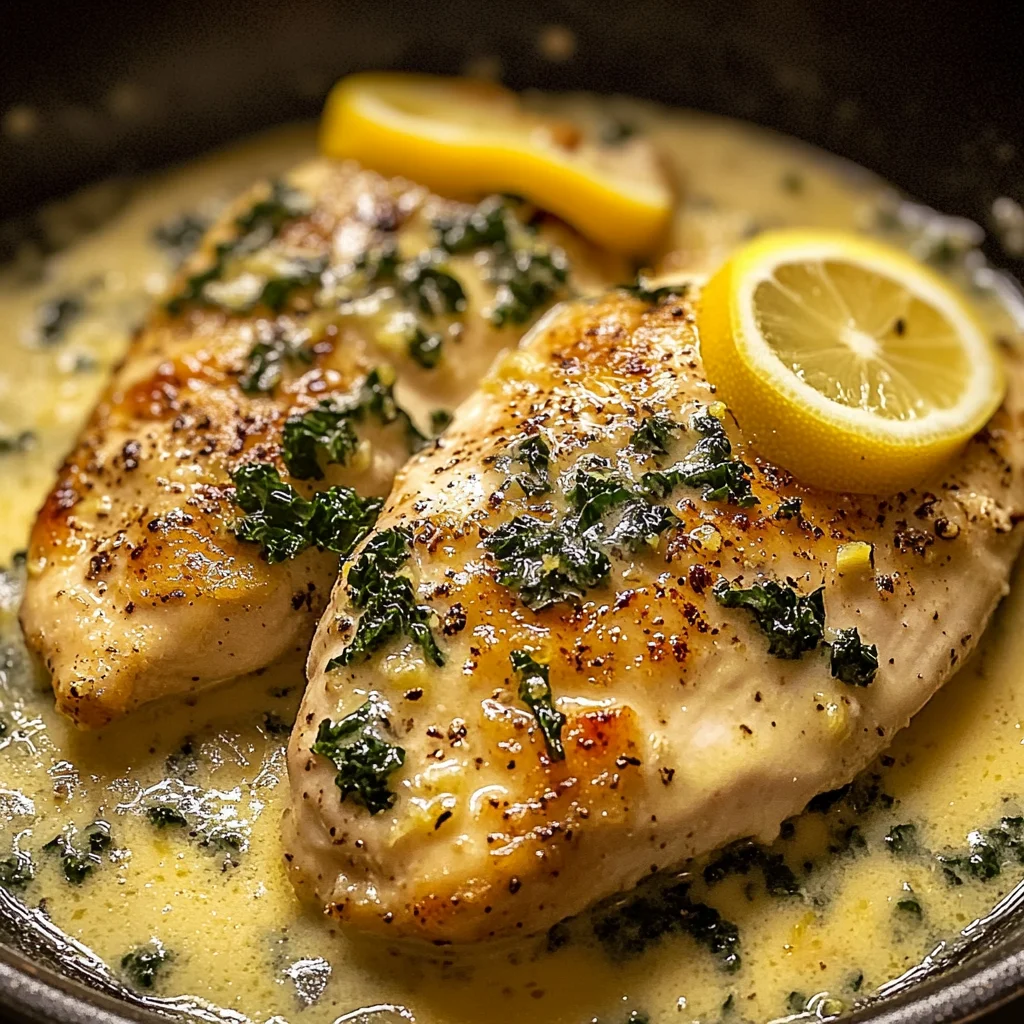 Poulet crémeux aux saveurs italiennes