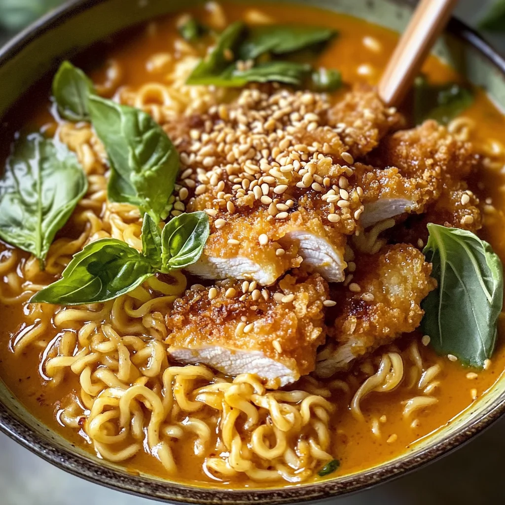 Ramen Croustillant aux Saveurs Asiatiques