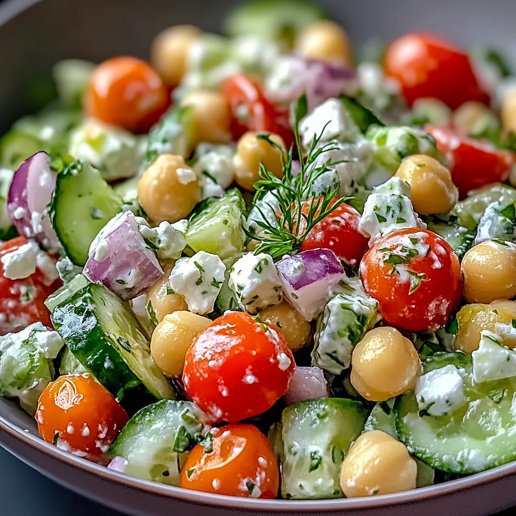 Salade Méditerranéenne Fraîche