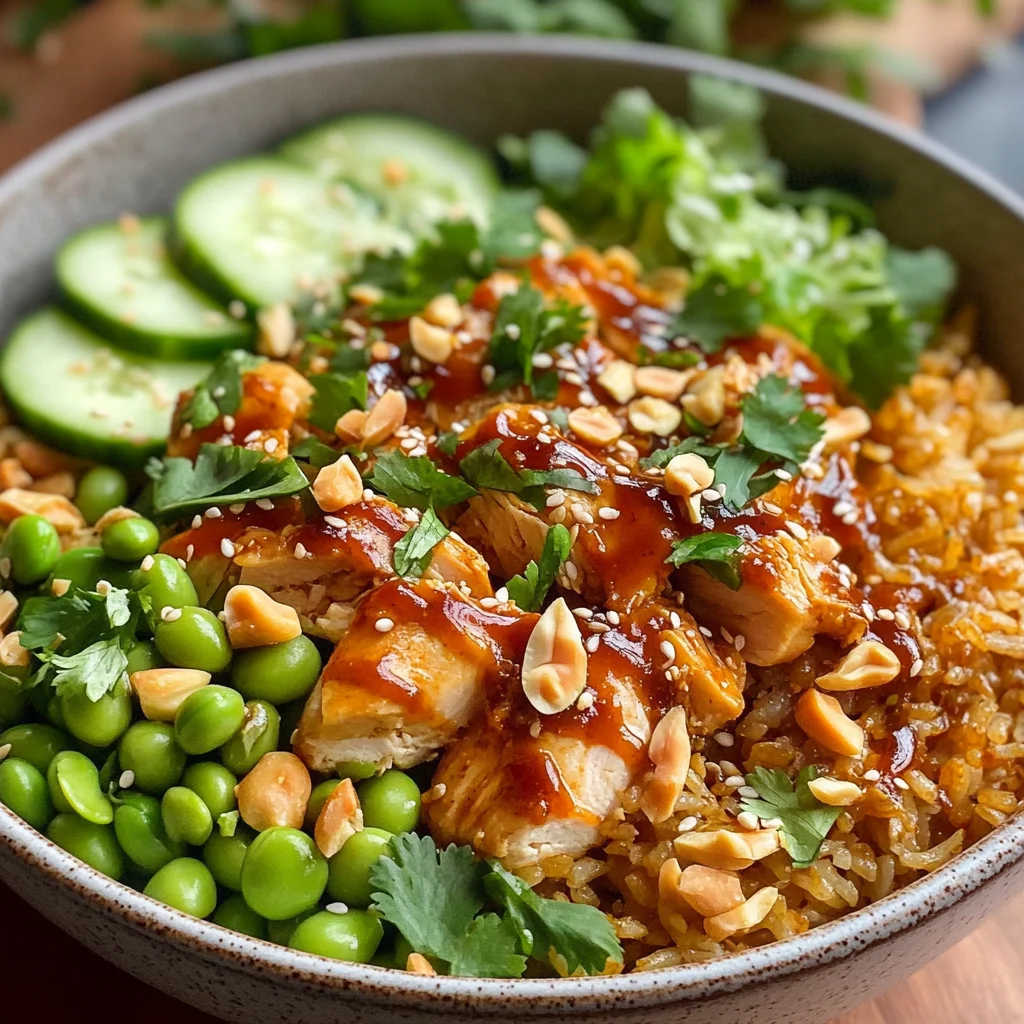 Salade Satay Croquante et Épicée