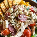 Salade de Poulet Style Sandwich Italien