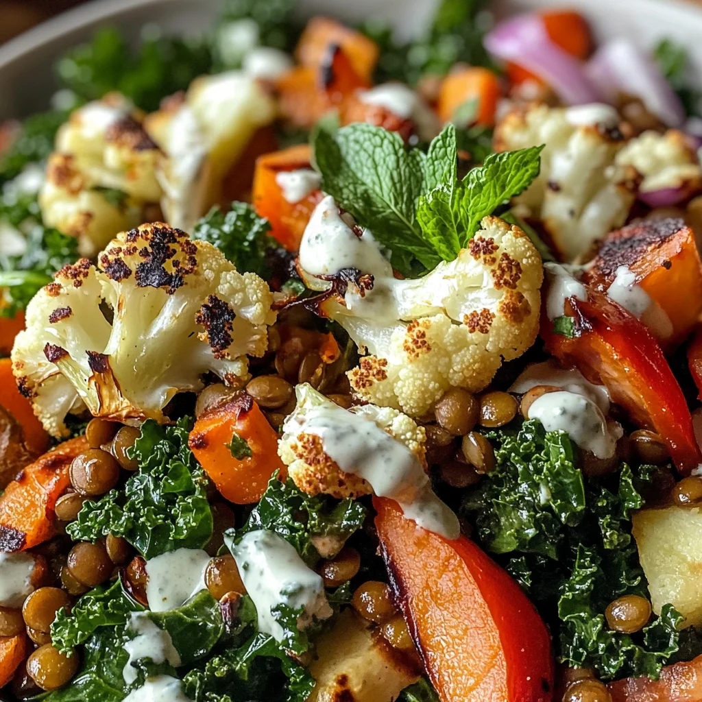 Salade végétale complète