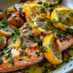 Saumon Rôti Aux Agrumes Rafraîchissant