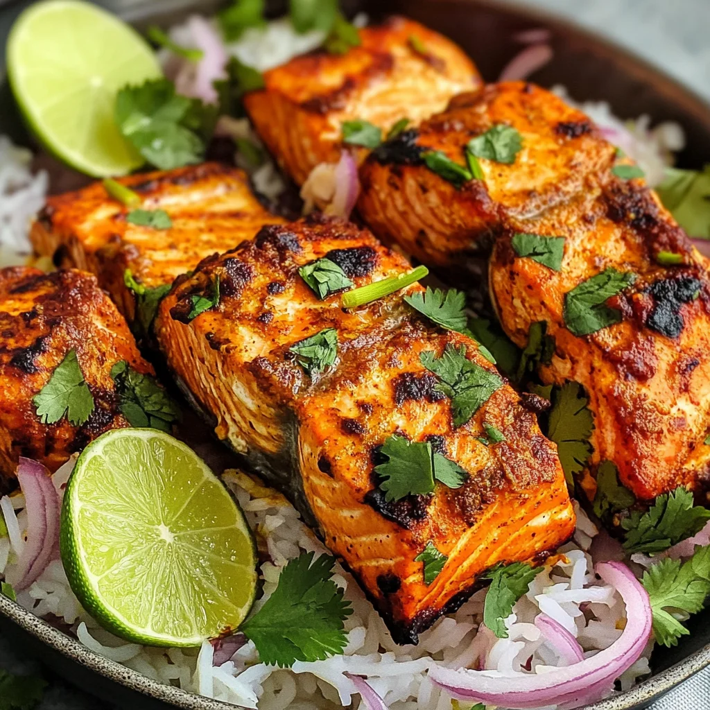 Saumon Tandoori Rapide