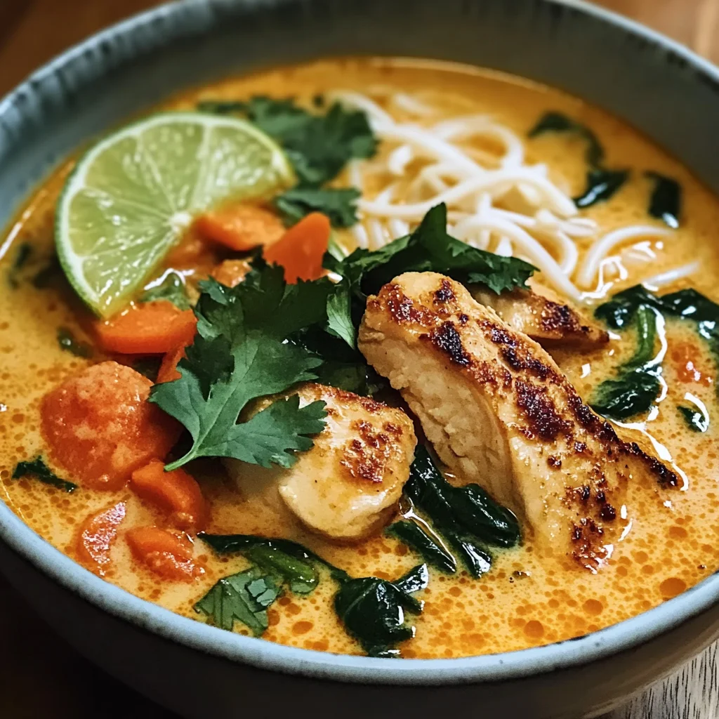 Soupe Thaï Délicieuse et Épicée