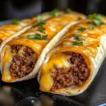 Tacos Croustillants Fourrés au Fromage