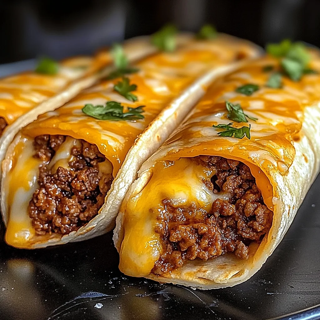 Tacos Croustillants Fourrés au Fromage