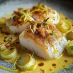 Blanquette de cabillaud créative