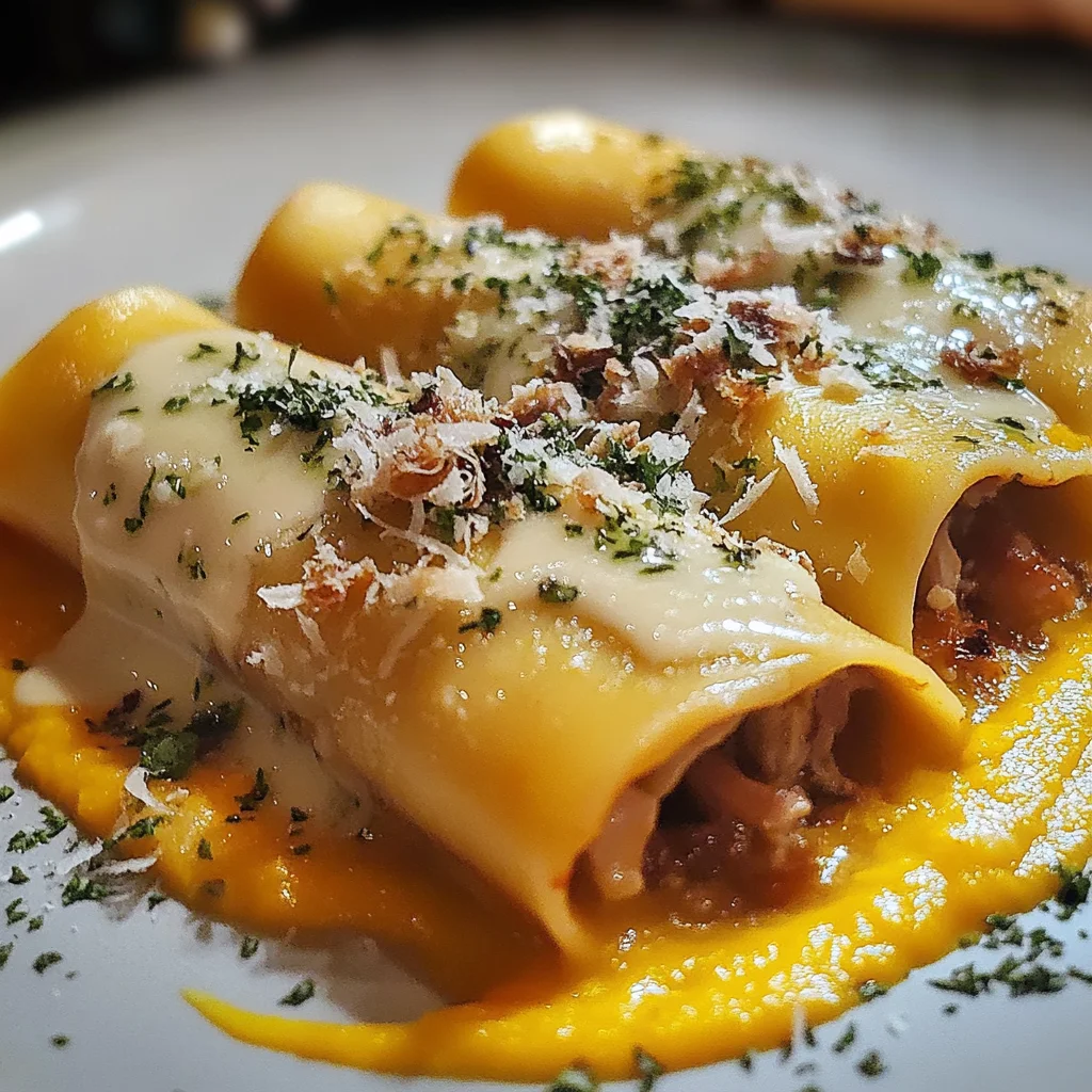 Cannelloni gastronomiques au canard