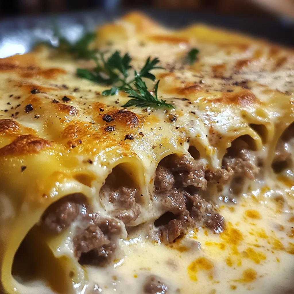 Cannellonis Italiens Réconfortants