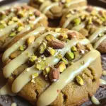 Cookies aux pistaches et chocolat blanc