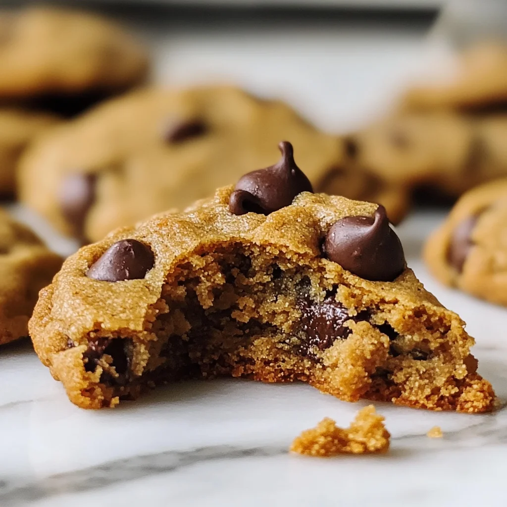 Cookies santé aux pois chiches