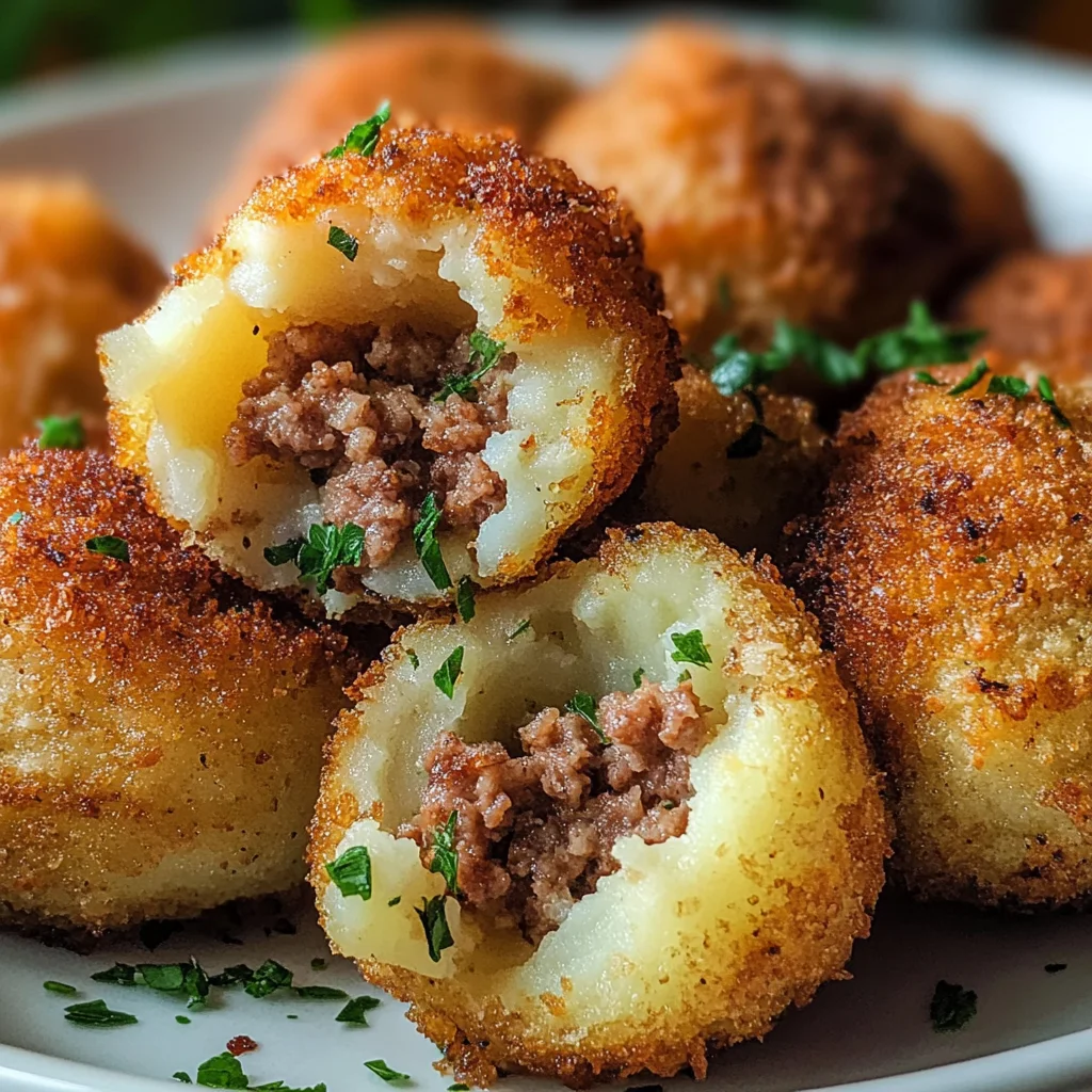 Croquettes Savoureuses et Réconfortantes