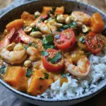 Curry Crémeux aux Crevettes