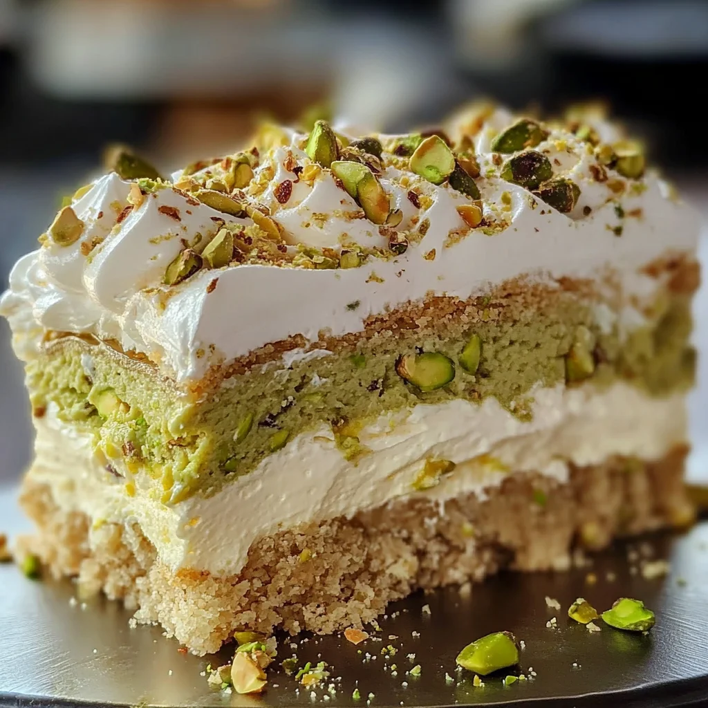 Dacquoise aux Pistaches : Élégance Française