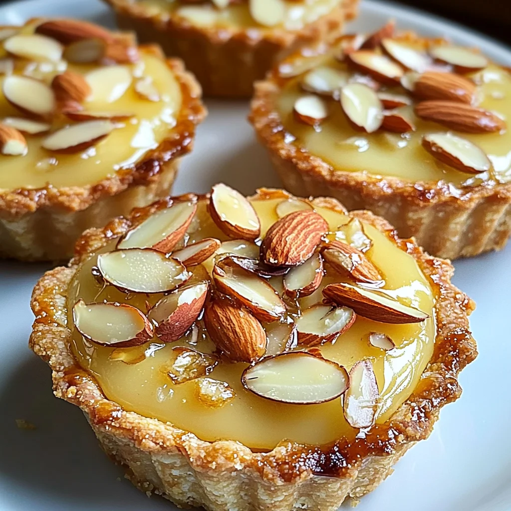 Délicieuses Tartelettes Françaises aux Amandes