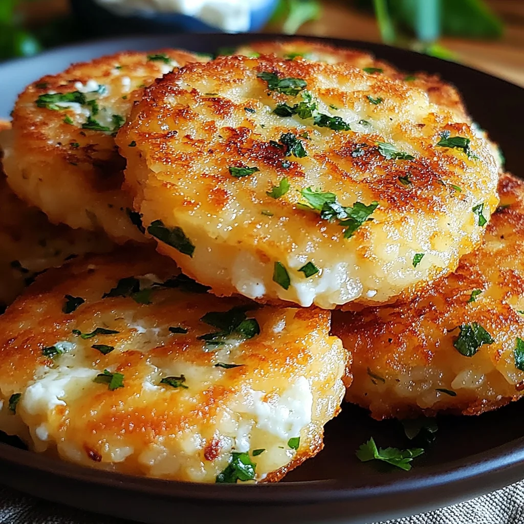 Délicieuses galettes croustillantes aux fromages