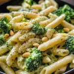 Délicieuses penne crémeuses aux brocoli
