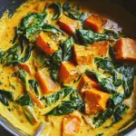 Épinards Crémeux au Curcuma