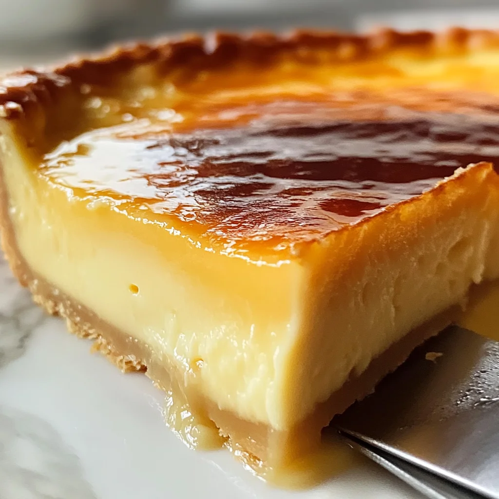 Flan pâtissier traditionnel français
