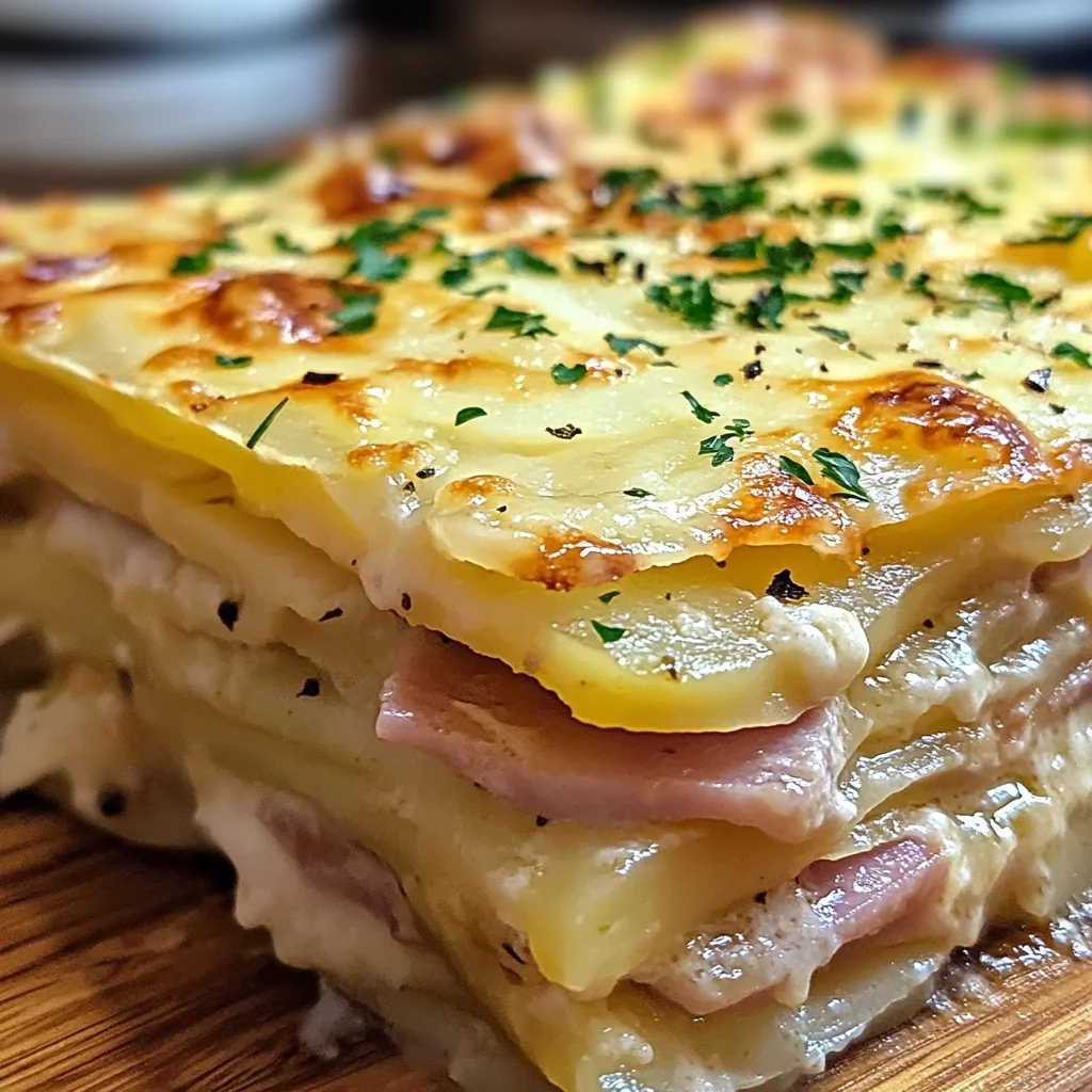 Lasagnes de Pommes de Terre Gourmandes