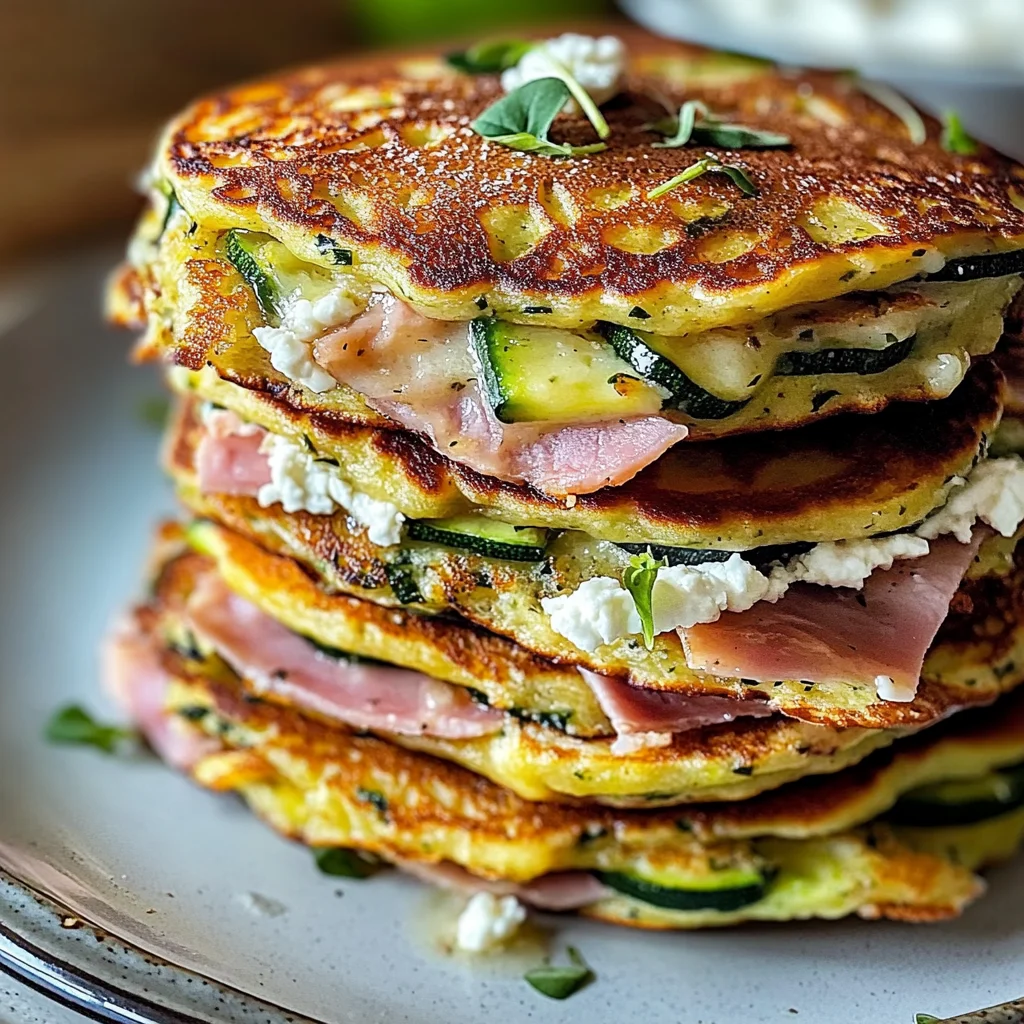 Pancakes salés créatifs