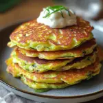 Pancakes végétaux aux saveurs salées