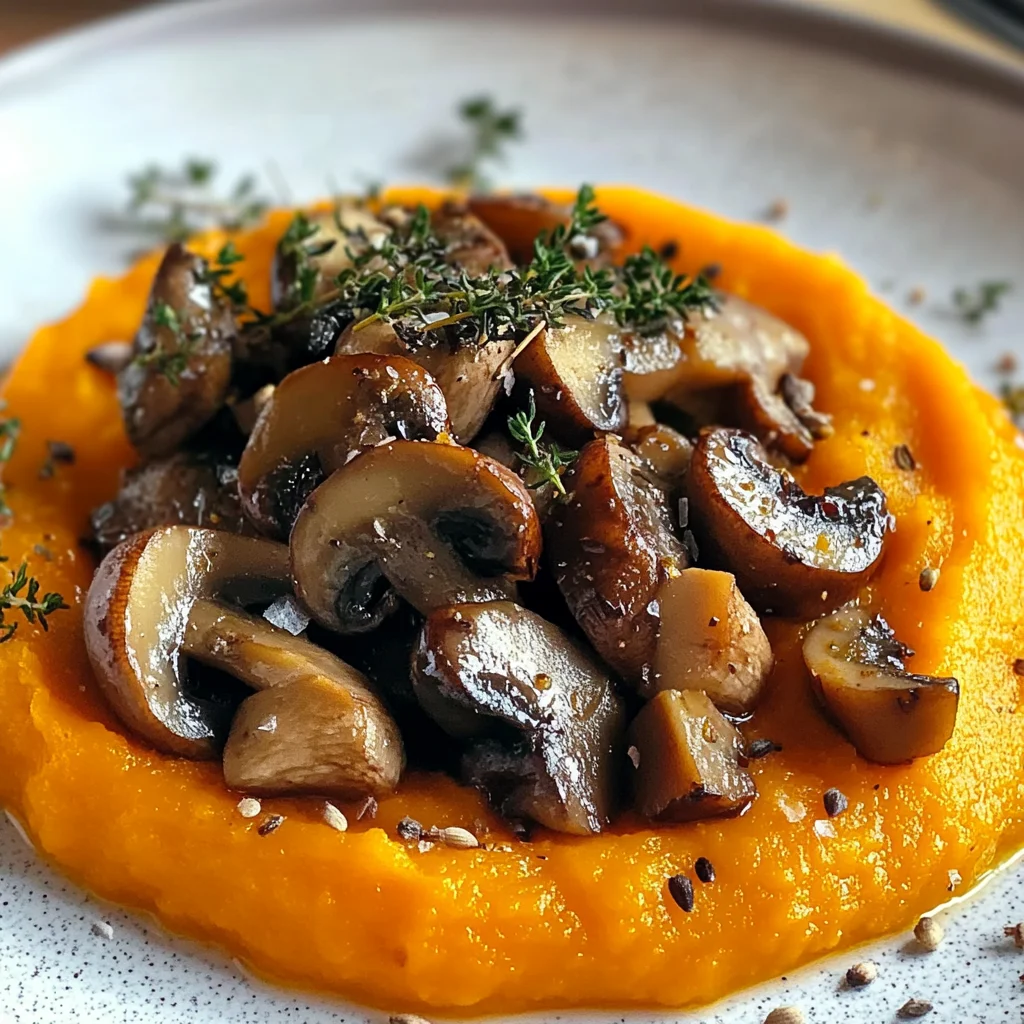 Plat végétal aux saveurs d'automne