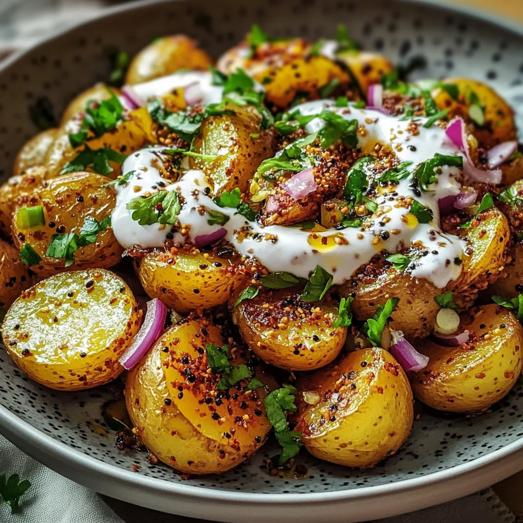 Pommes de terre épicées style chaat