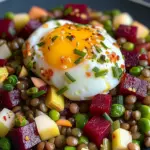 Salade de Lentilles Multicolore