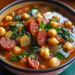 Soupe Espagnole Rustique au Chorizo