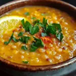 Soupe légère et parfumée