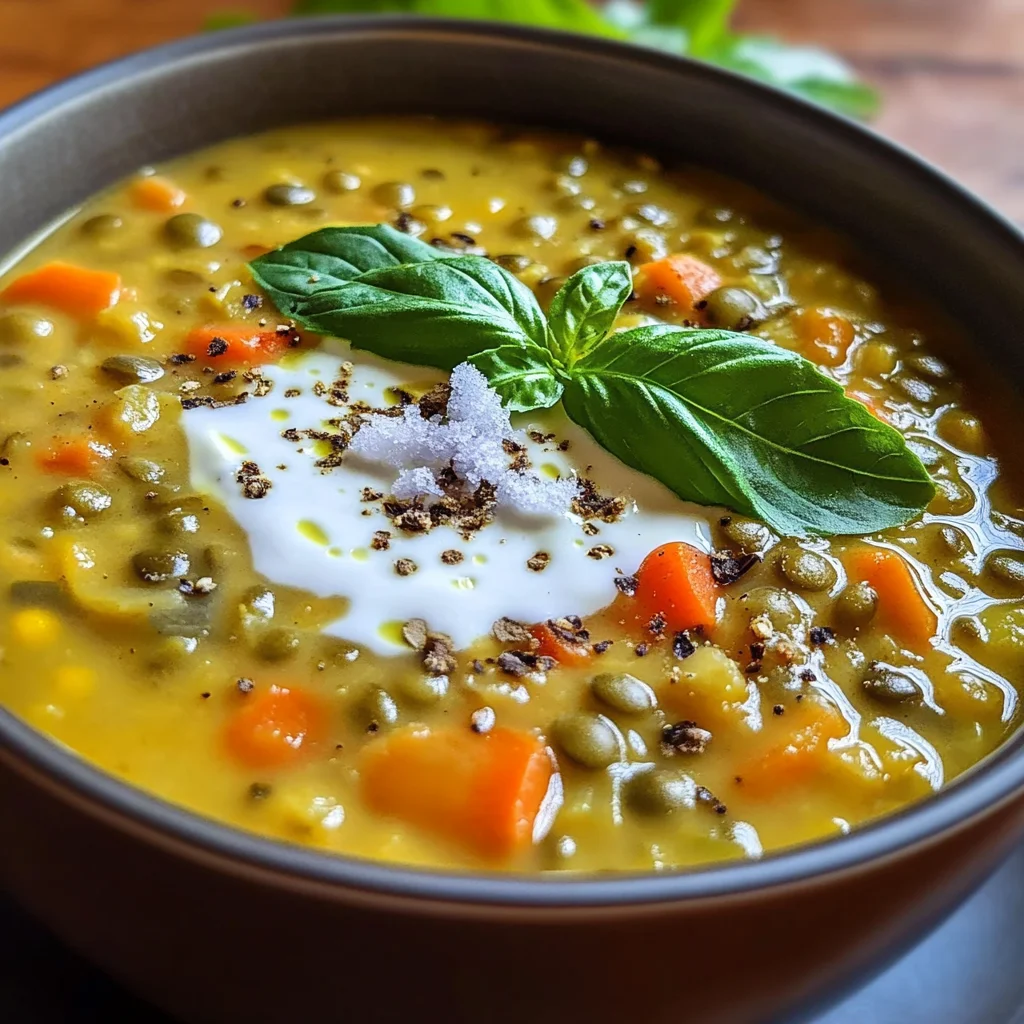 Soupe végétarienne réconfortante