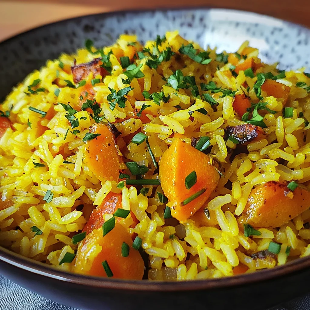 Plat végétarien épicé et gourmand